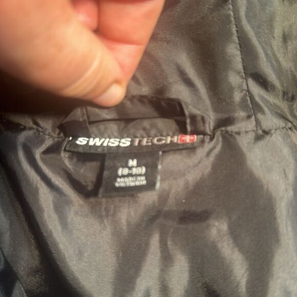 Swiss Texh long puffer coat M (5485) - Picture 6 of 7